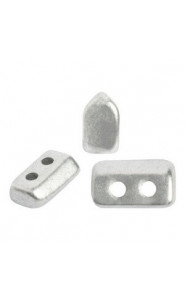 Les perles par Puca® Piros Perlen Silver allu mat 00030/01700